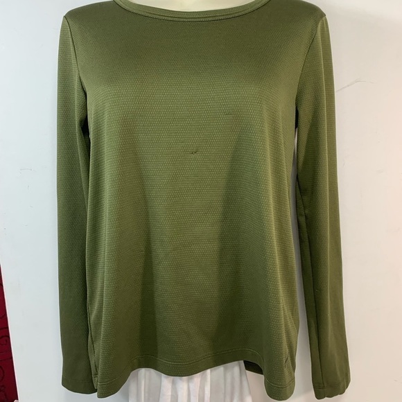 Nike Green Long Sleeve with Open Back - Picture 6 of 6